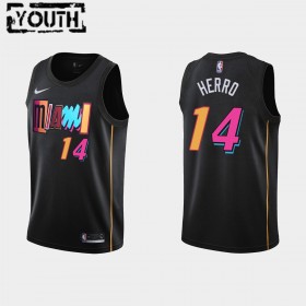 Dres Miami Heat Tyler Herro 14 Nike 2021-22 City Edition Swingman - Dječji